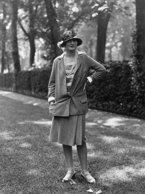 the chanel suit 1920s